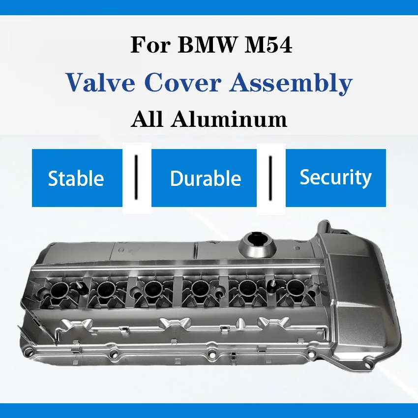 Auto Upgrade Aluminum M54 Engine Valve Cover With Gasket For Bmw 325i