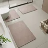 Colorful Velvet Toilet Seat Cover - Minimalist Brown