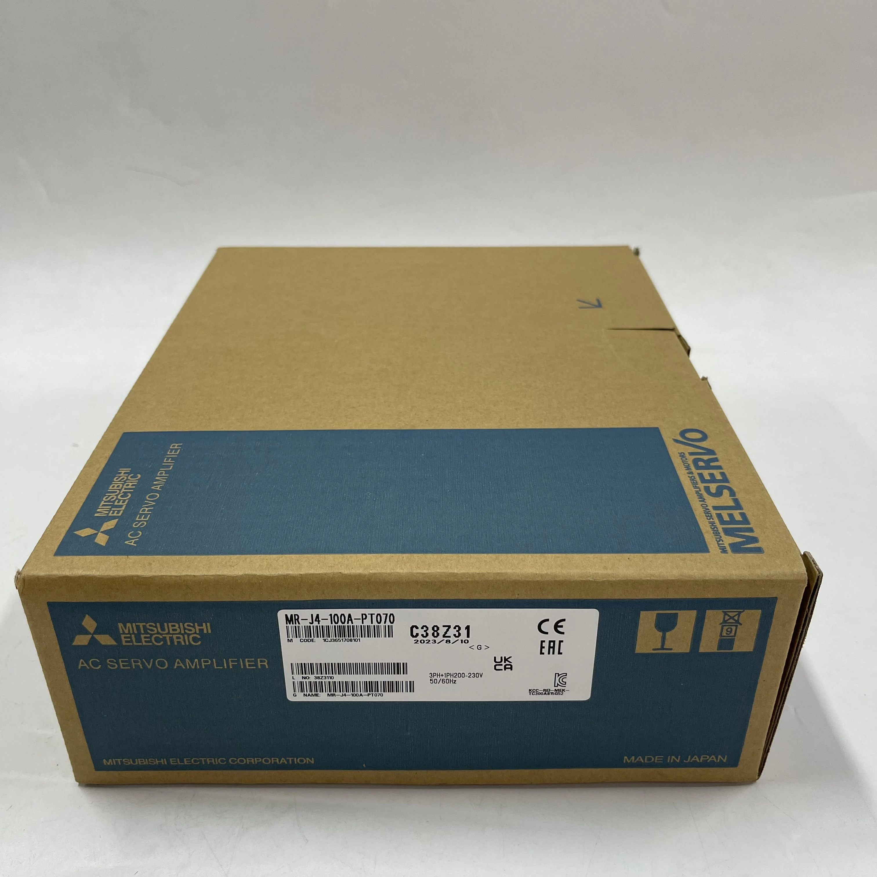 Mitsubishi AC Servo Amplifier MR-J4-100A-PT070