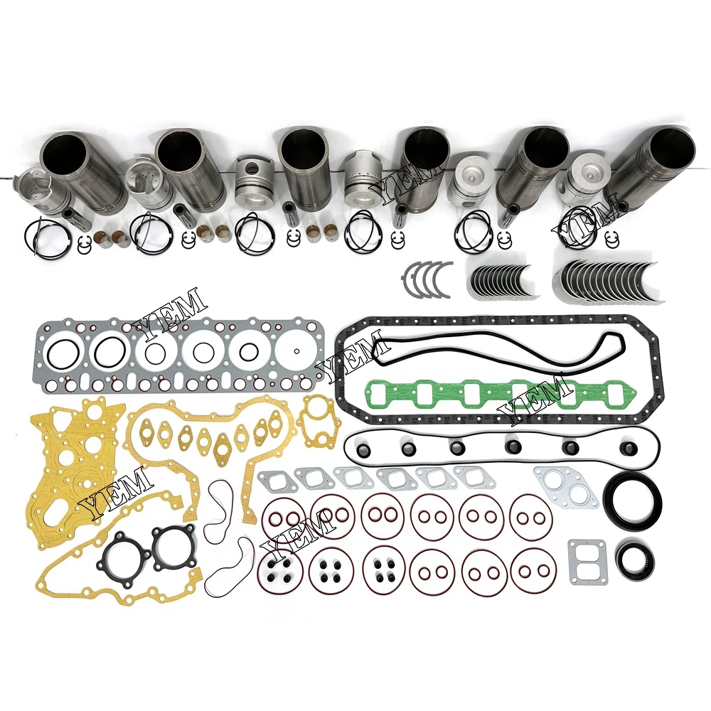 High Performance FD6 Repair Kit With Head Gasket Set Cylinder Piston Rings Liner Bearings for Nissan