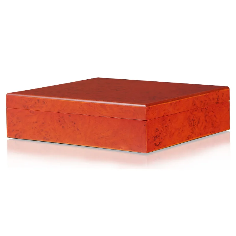 Marble Cedar Wood Portable Cigar Humidor Constant Humidity Surface ...