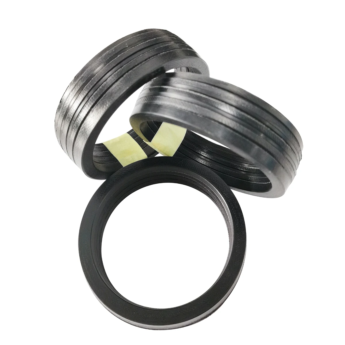 Nitrile Rubber Sandwich Fabric V-type Overlapping Seal V-type Combination  NBR FKM POM PTFE Metallurgical Industry Rod Seal