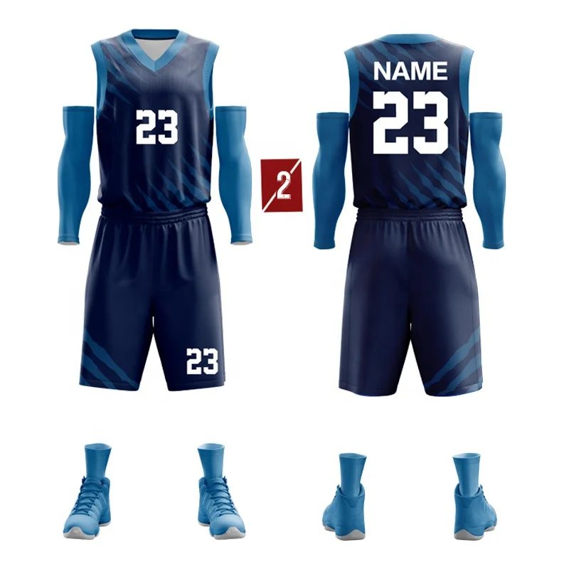 Индивидуальная 2022 Топ-рейтинг Новый дизайн Мужская баскетбольная форма баскетбольная Футболка