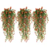 Orange Eucalyptus Camellia Wall Hanging