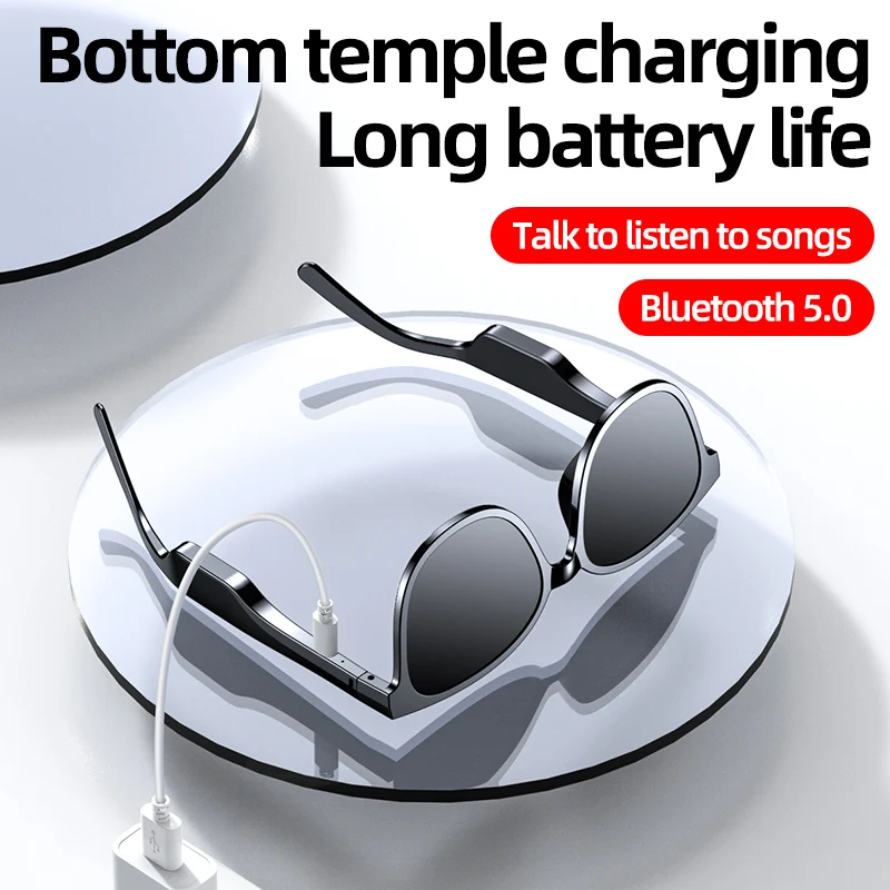 
Наушники Bayatu BT, мобильные очки с динамиком, беспроводные наушники Bt Smart Audio, солнцезащитные очки 