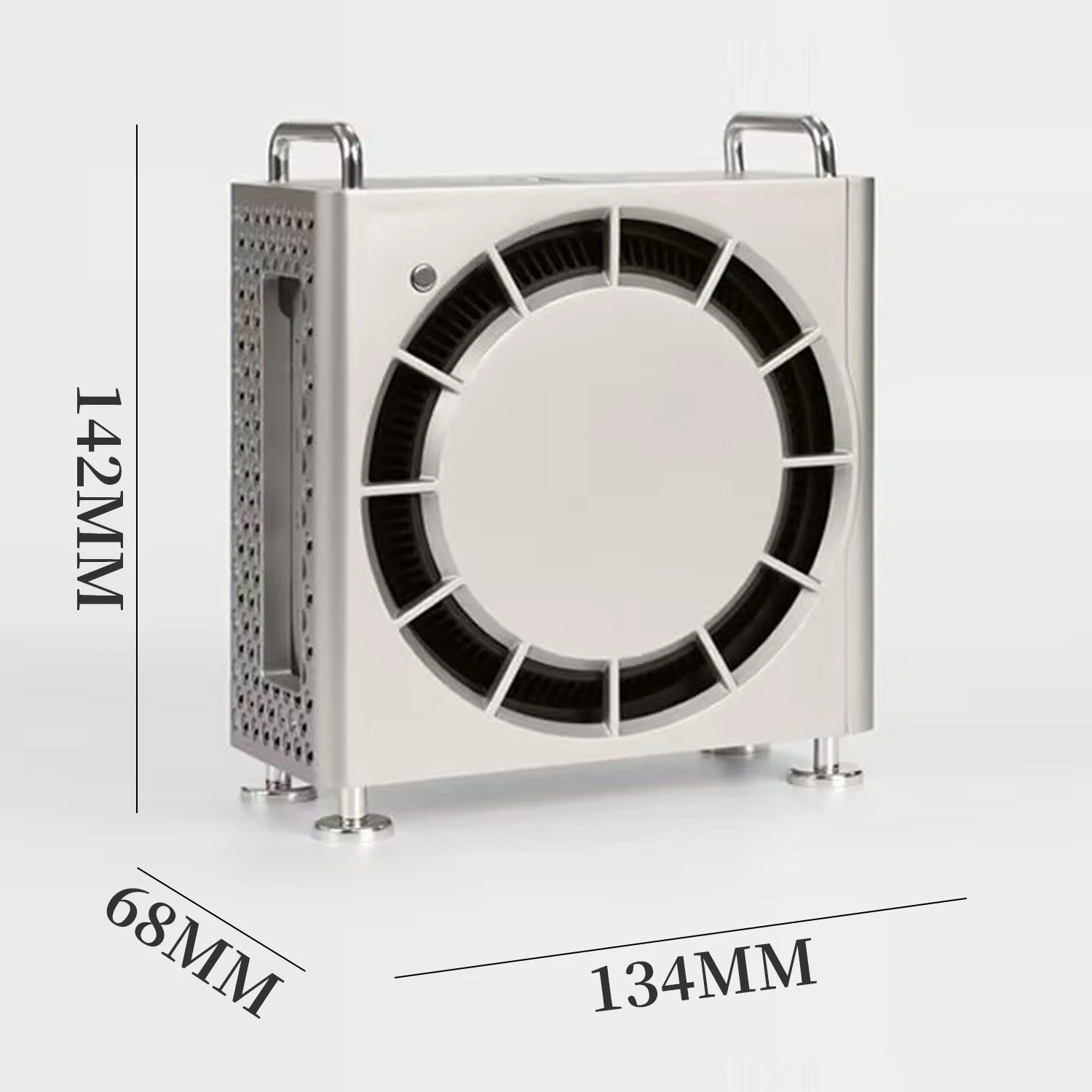 Suitable for Apple Mac Mini M4 Computer Host Protective case  Heat Dissipation Anti Fall M4 Pro Protective case