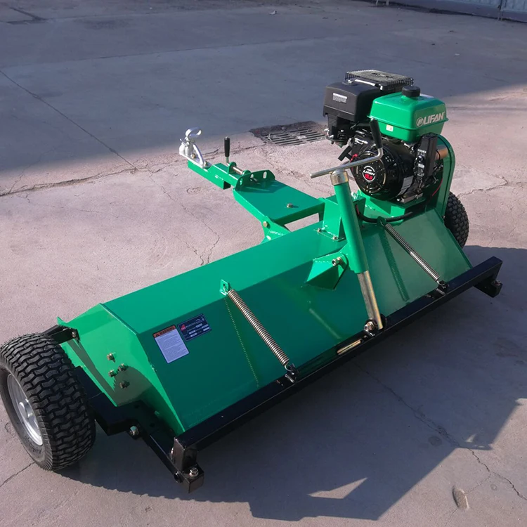 Single Cylinder Self Powered Tow Behind Flail Mower Lawn Mower Blade