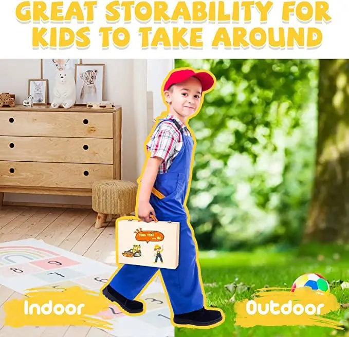 Детский деревянный набор инструментов