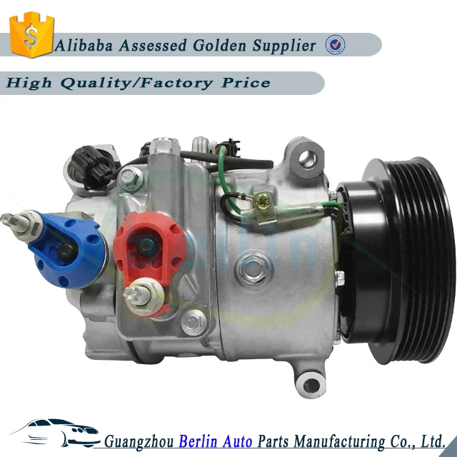LINEAR COMPRESSOR 17 ヒートシンク付き 36001374 Auto AC Compressor for Volvo S80, XC90 & More