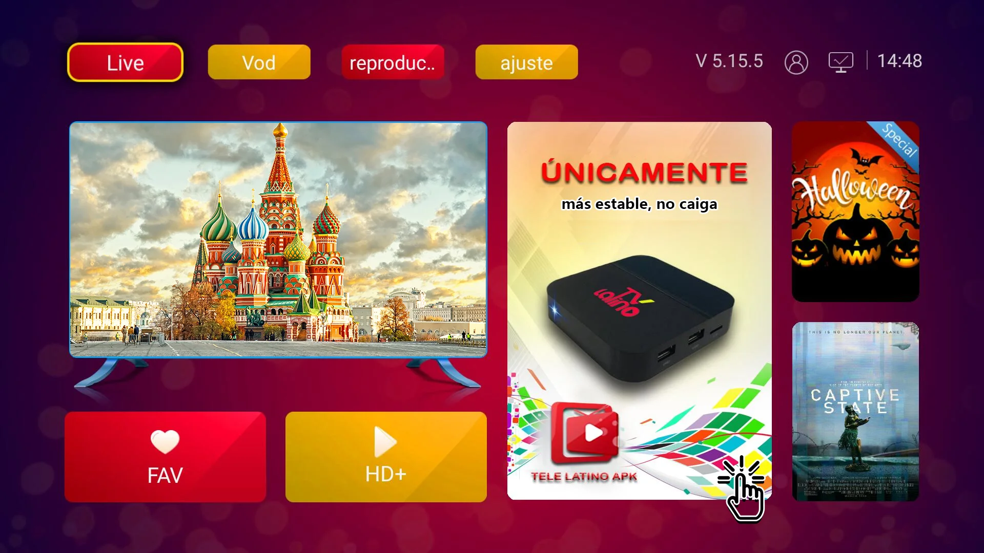 Tele Latino Iptv Para Codigo Activa Android Tv Box Smart Tv M3u