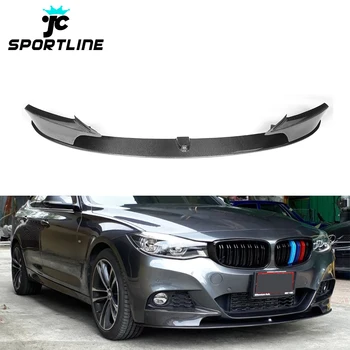 Carbon Fiber F34 Gt Front Bumper Lip Splitters For Bmw 328i 330i 335i ...