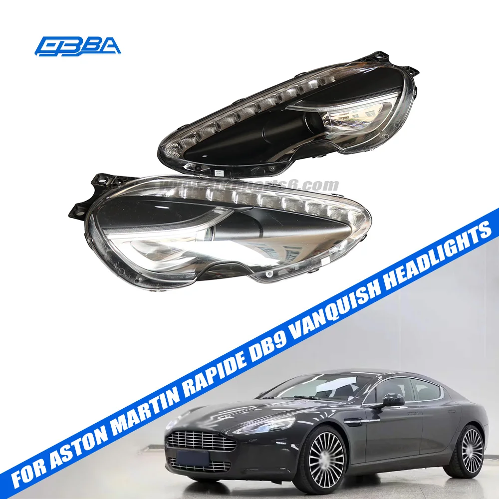 Čisto demontovana delija za Aston Martin Rapide DB9 Vanquish LED svetla visokog sjaja sklop OE AD43-13W029-BF