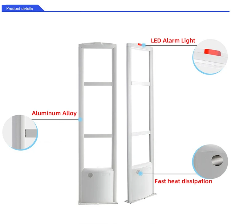 Security  Anti-theft Gate  EAS Alarm System   Anti Theft Equipment RF Antenna   for Retail Stores  Shop Supermarket