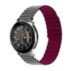 GRAY + Wine Red