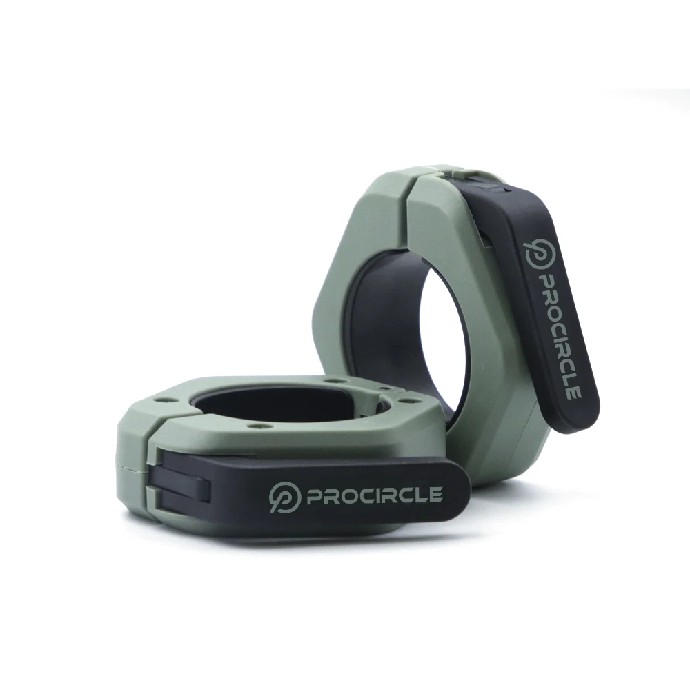 ProCircle Magnetic Barbell Collars | Quick Release Weight Clips for 2-Inch Gym Bars | Heavy Duty Bar Clamps for Lifting
