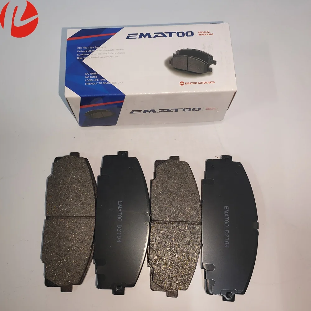 VTD1280 V-Trust Premuim Quality Ceramic Brake Pads FRONT 