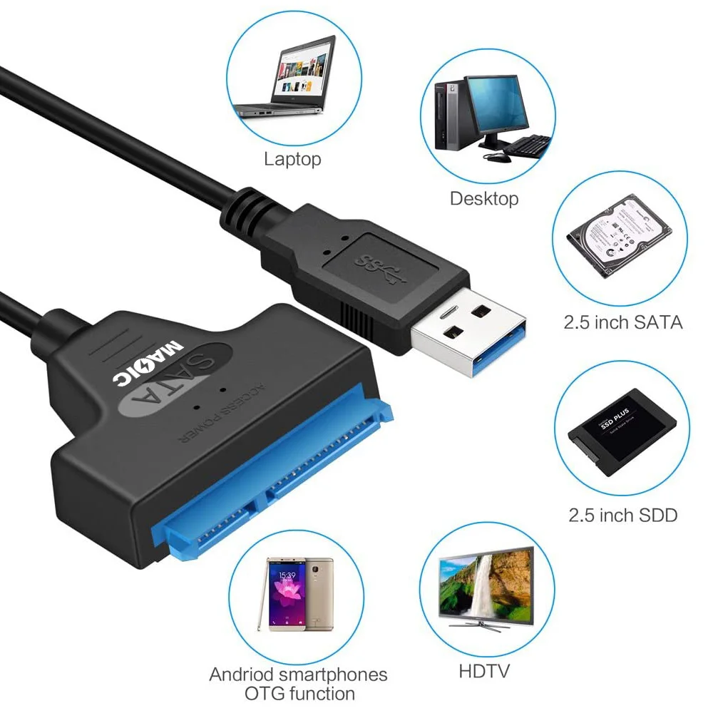 Data Transfer What Cables Do You Need For A Ssd USB C To SATA