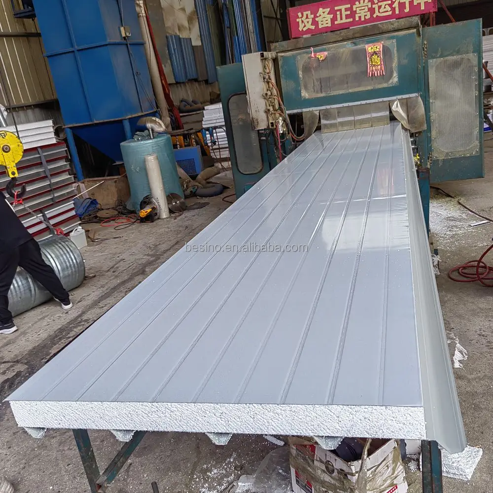 Structural Insulated Panel Insulating Plates Under Roof Eps Sandwich Panels Exterior Wall Panels for House