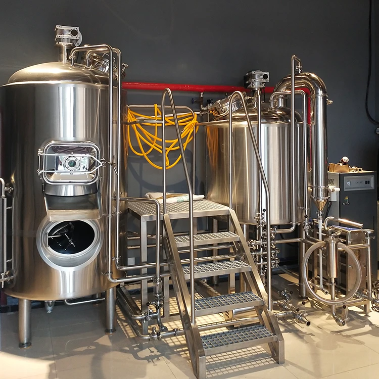 3HL пивоваренное оборудование с ободами или системой гермов