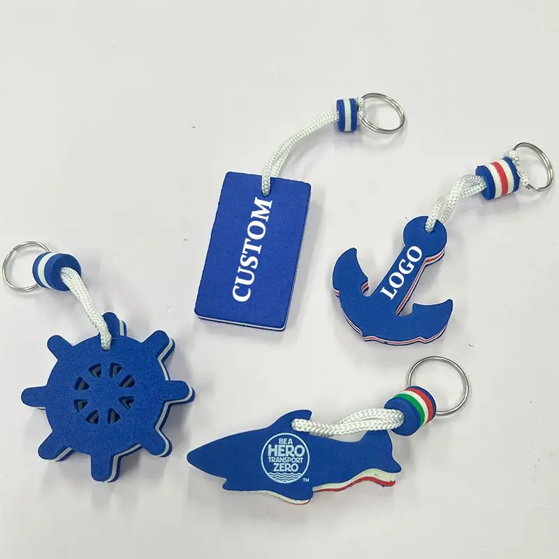 Eva Foam Floating Keychain Floating Eva Key Chain Promotion Gift