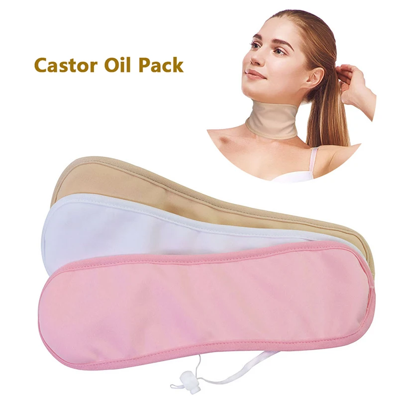 Reusable Castor Oil Pack Wrap Waterproof Leakproof Waist Organic Castor