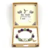 Bracciale mindfulness Purple Hummingbird 1