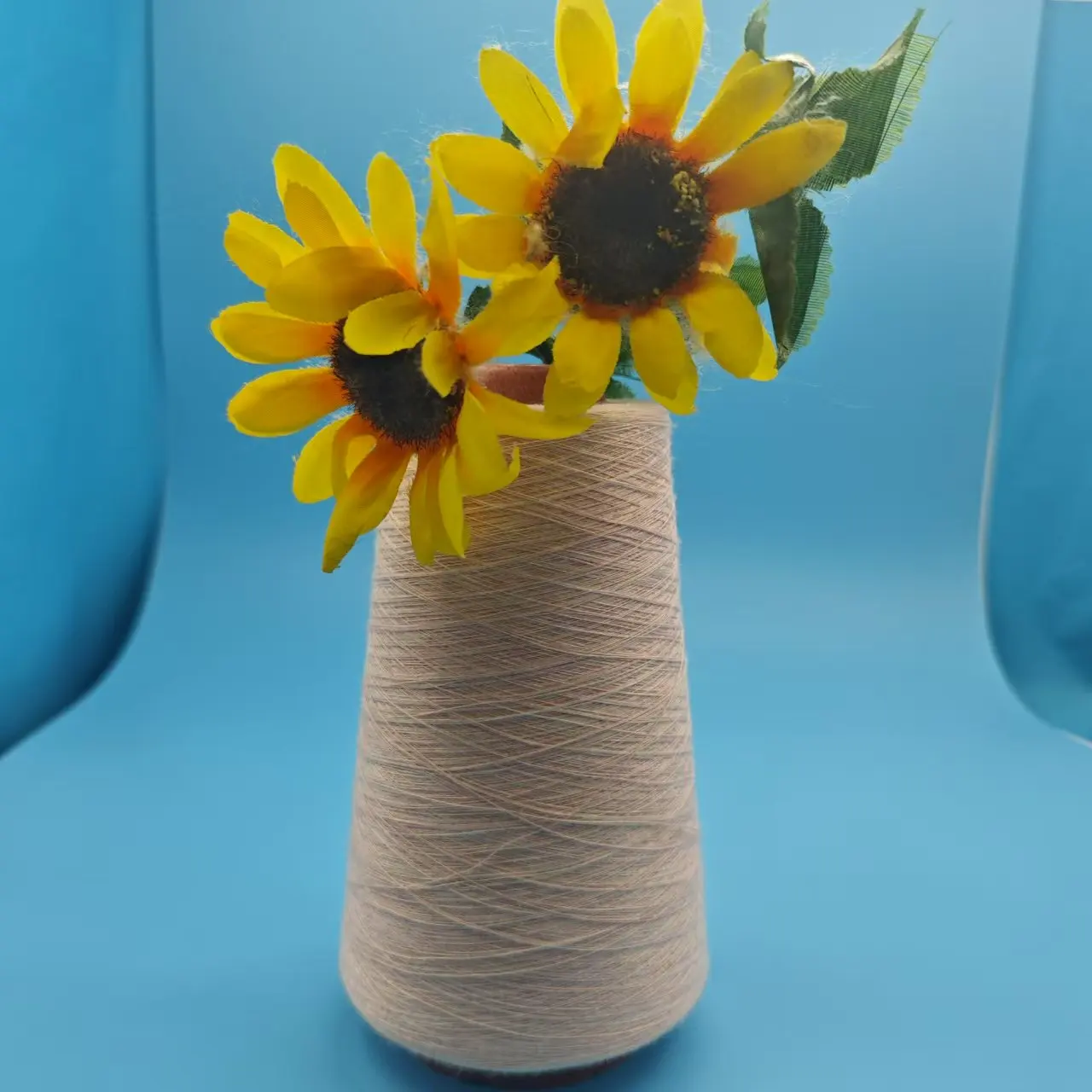 Top Fiber Raw Materials 100% Bamboo Cotton Yarn