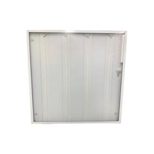 Vertak IP40 Glanzen 595x595x19 mm Prismatic LED Panel Light 36 W 6500K Panel Down Light Suspended Panel Square Linear Light