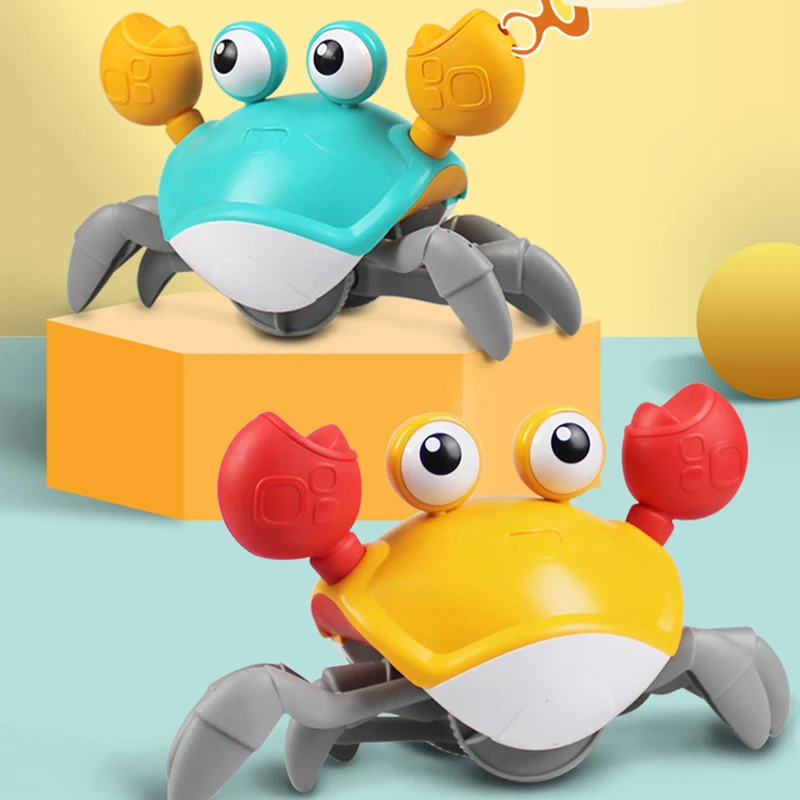 Амфибия, милый краб, детская игрушка, новинка, для купания, игрушки для купания, цепь, игрушка для детей