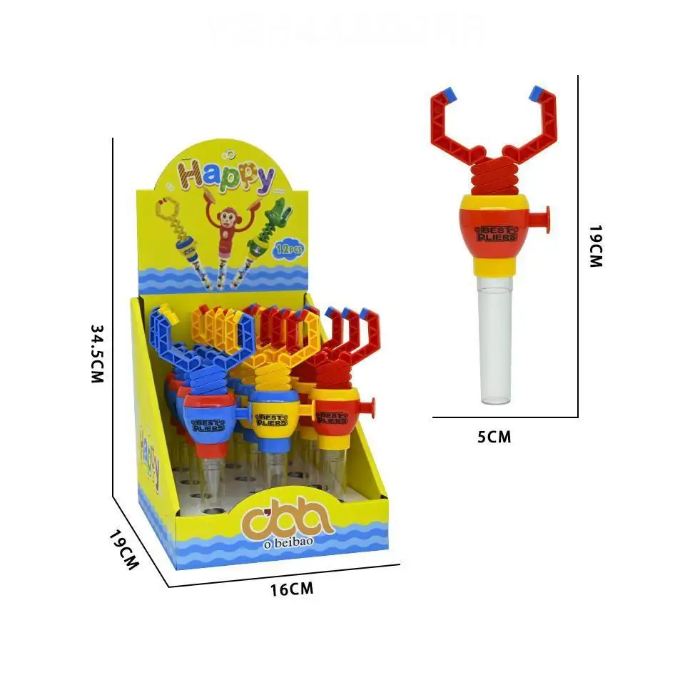 Многофункциональная картонная робот-пузырьковая палочка ручной вращающийся и Красочный световой вентилятор игрушки для детей