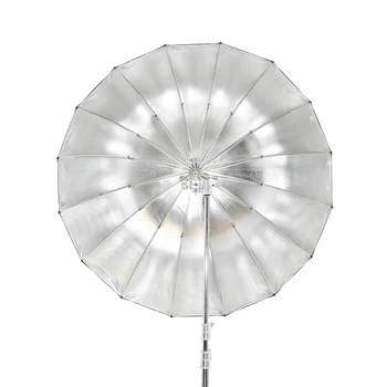 Godox UB-130S 51 Inch 130cm Parabolic Black Reflective Umbrella Studio Light Umbrella with Black Silver Diffuser Cover Cloth product image