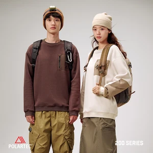 2026 Pelliot Polartec 200 Fleece Jacket  Base Sweatshirt Unisex Pullover Warm for Autumn and Winter