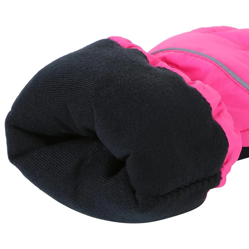 warm winter gloves for men and women skiing gloves with split fingers waterproof touch screen ski gloves