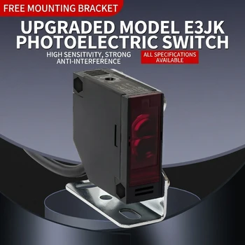 Premium E3JK Photoelectric Sensor Universal AC DC 12-240V