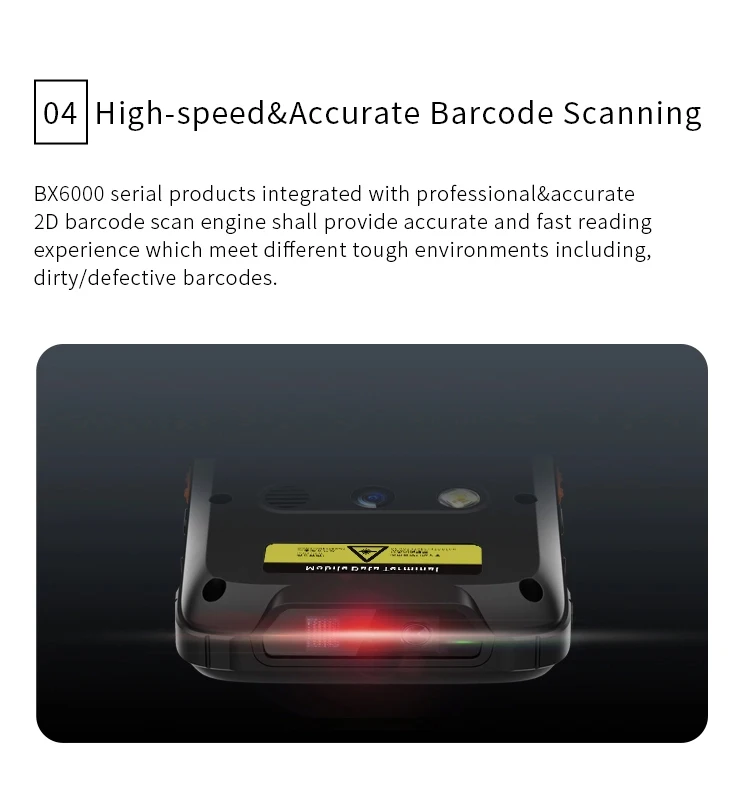 MIND Handheld Rfid Reader 5.5 Inch 860-960MHz Long Range Distance UHF Rfid Reader