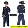 Uniforme della polizia.- Bandiera americana (set da quattro pezzi)