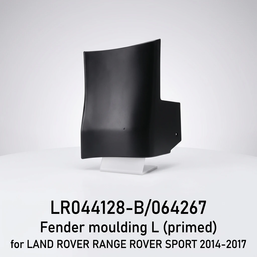 Rigenstar LR044128-B/064267 Aftermarket OE Fender Moulding L (primed) PP+EPDM-20 New for for SPORT 2014-2017