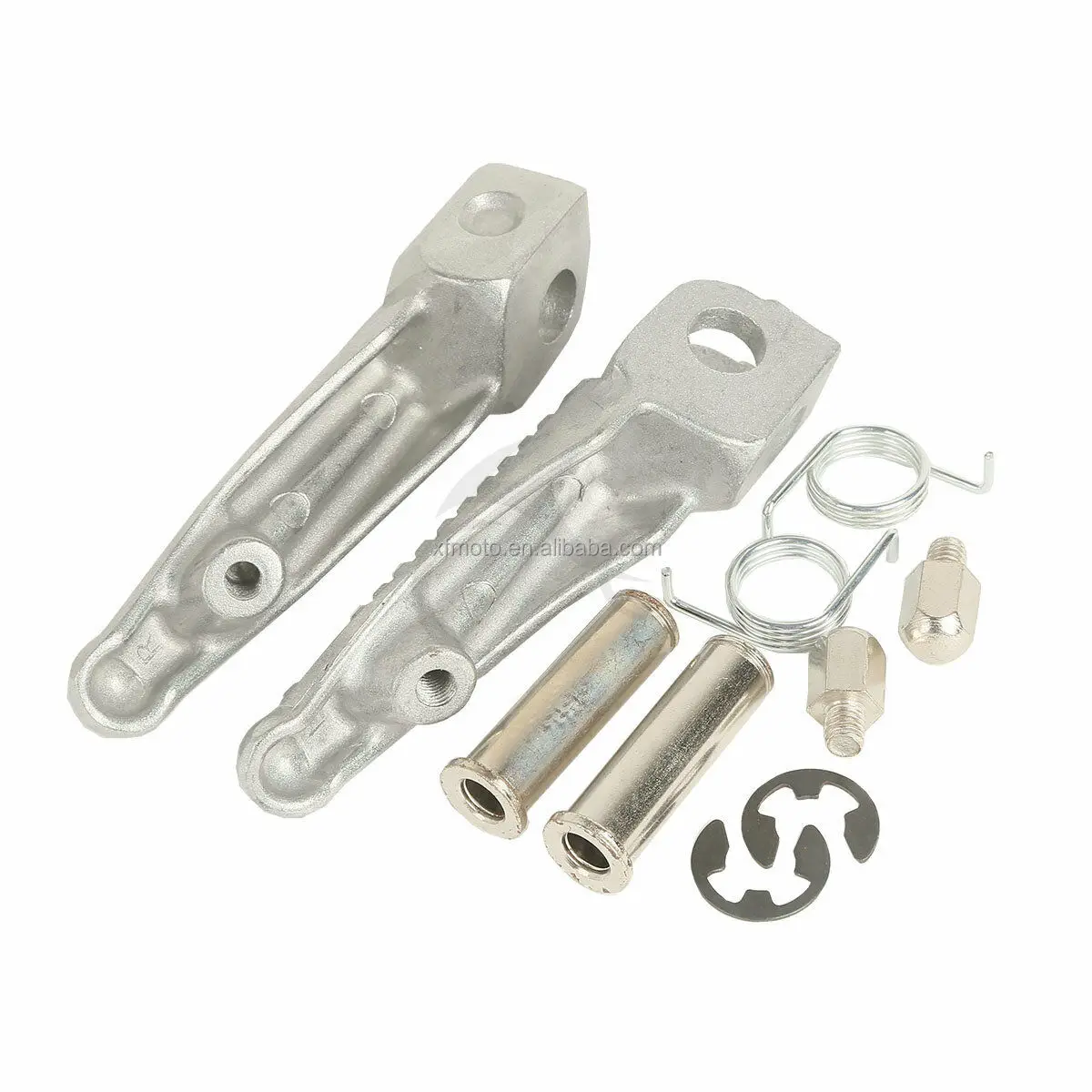 XF-1076 Black Footrest Foot Pegs Front for Kawasaki Ninja ZX6R