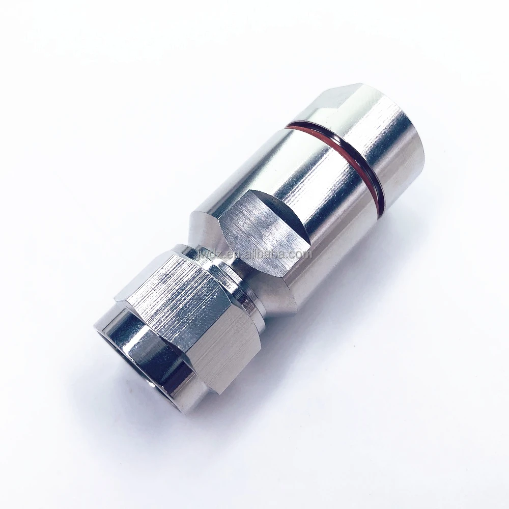 Very High Quality N Male Plug Clamp RF Coaxial Connector for 1/2