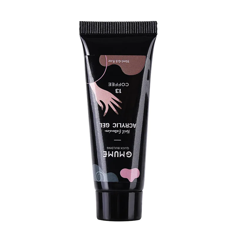 Free Sample Soak Off Cream Extension Quick Acrylic Gel Polish/hard Gel 15 ml Poly Gel Resin Uv Ongle Professionnel Polygels Set