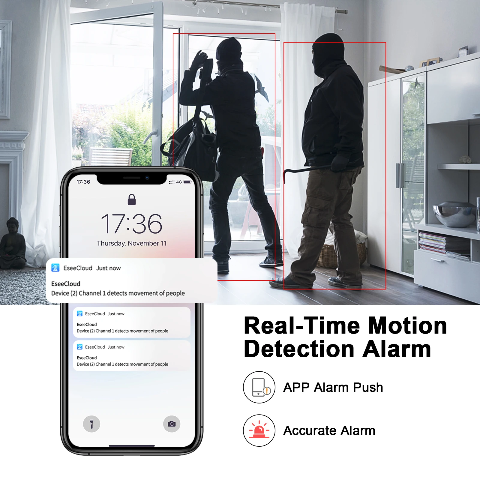 JideTech Wifi 3MP Wireless Bluetooth Ip Camera Mini Camera Outdoor Security Wireless With Night Vision Cctv Security Camera