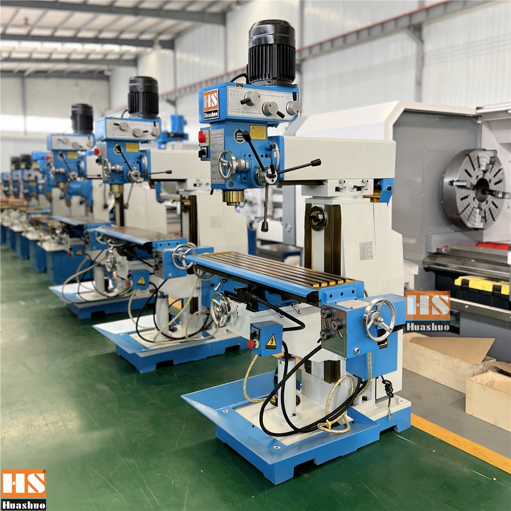 Shandong High-Speed Vertical ZX7550 Universal Drilling Milling