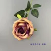 Velvet Open Core Rose - Dark Brown