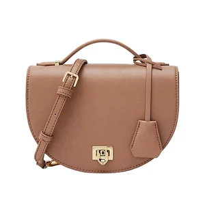 Custom Logo Fashion Ladies Purses and Handbags Luxury Trendy Small Saddle Shoulder Crossbody Bags for Women