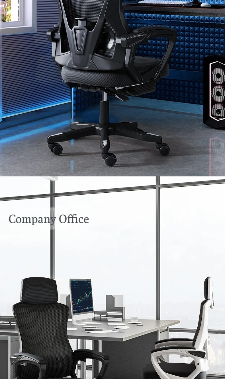 Durable Adjustable Modern Anji Executive Swivel Reclining Sleep Office Desk Chair Home Computer Ergonomic Mesh Chair Comfortable