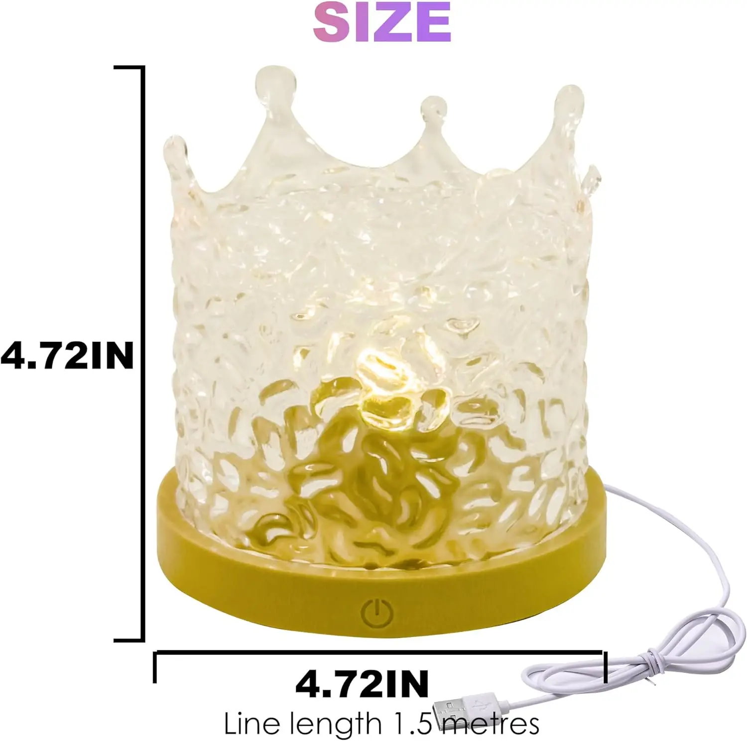 16 Colors LED Gradual Rotating Flame Water Lamp Ocean Wave Light Aurora Projector Table Lamp  with Remote Control