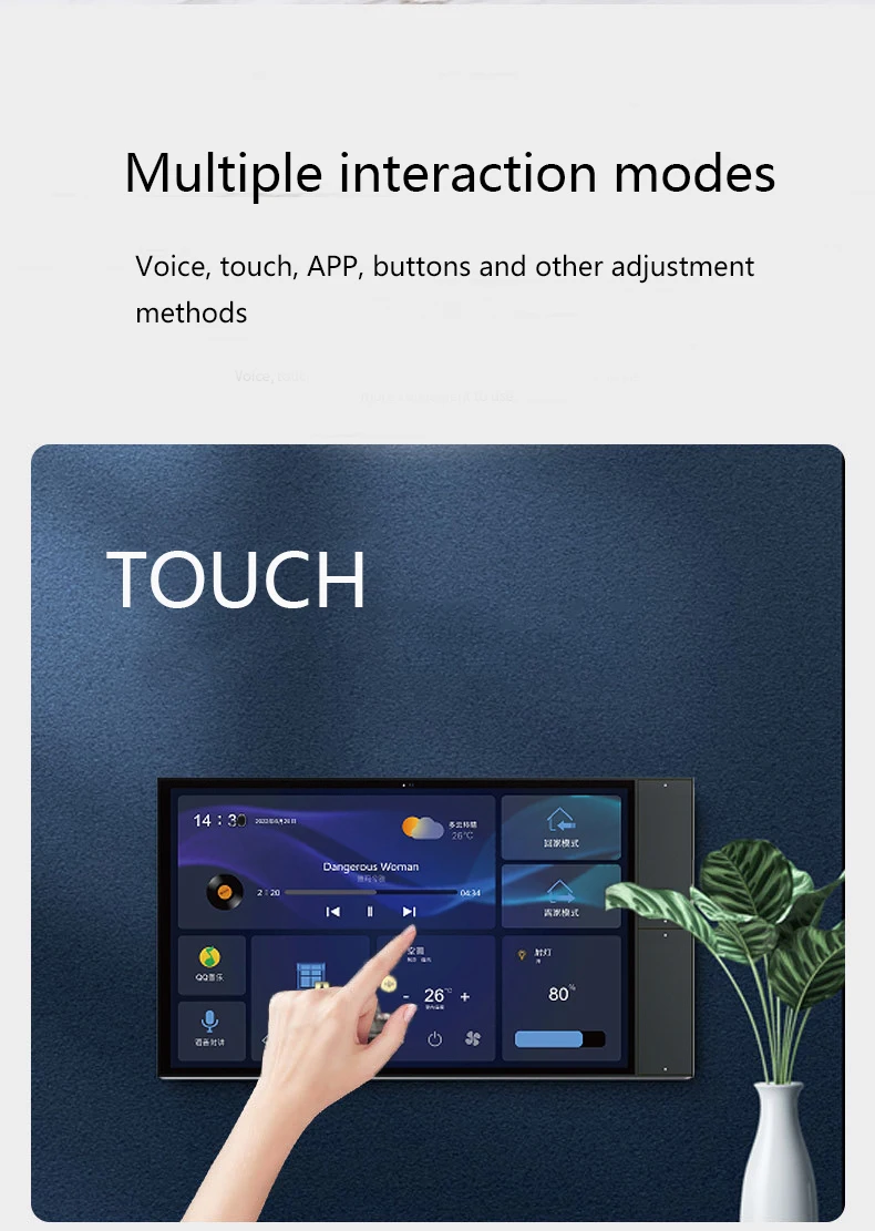 Tuya Wifi Smart 10.1 Inch Center Control Zigbee Gateway Smart Butler