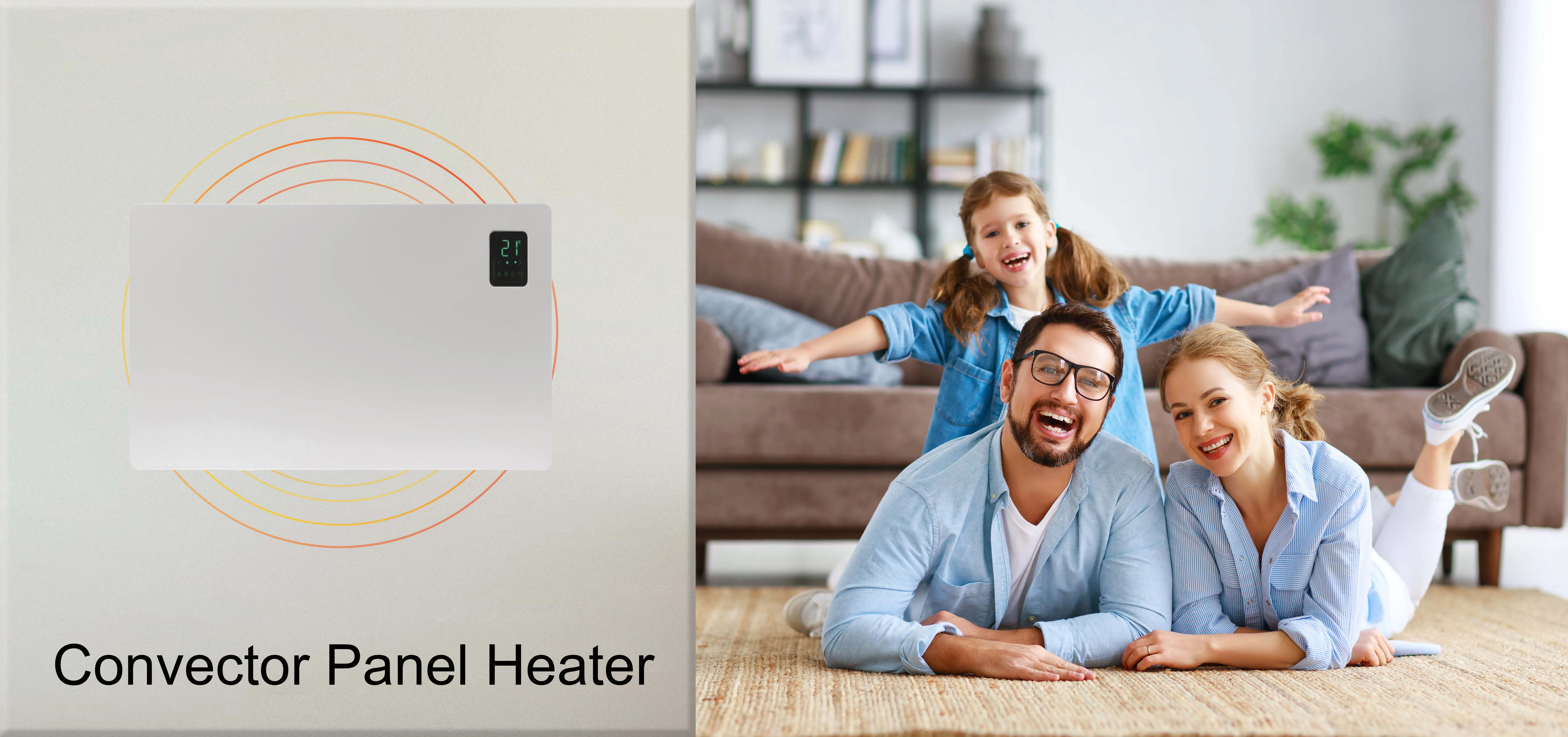 Electric Heaters 2023 Hot Selling Stand Or Wall Mounted Home Convector