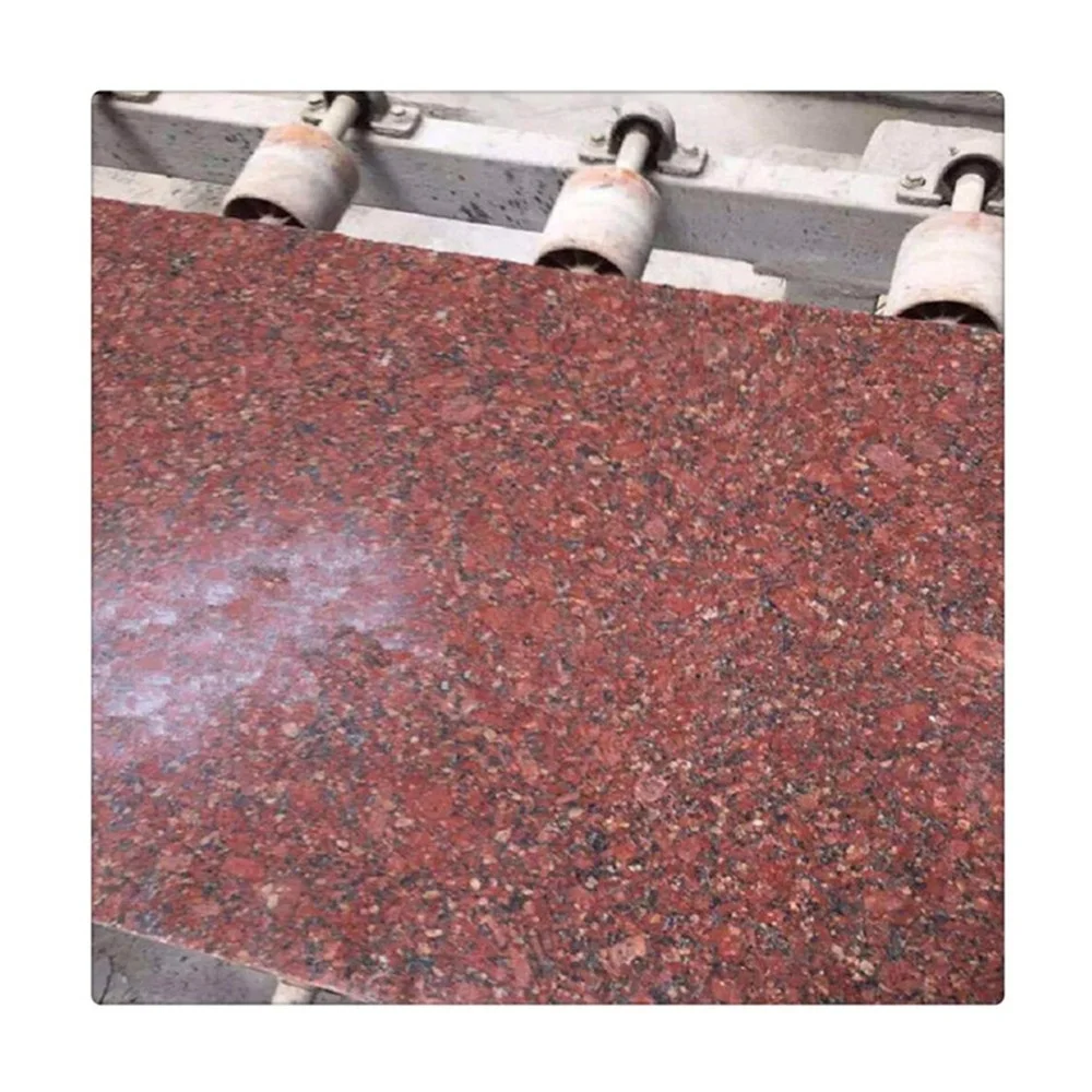 Carmen Aswan Ruby Red Granite Slabs Tiles Honed Surface with Very Competitive Price