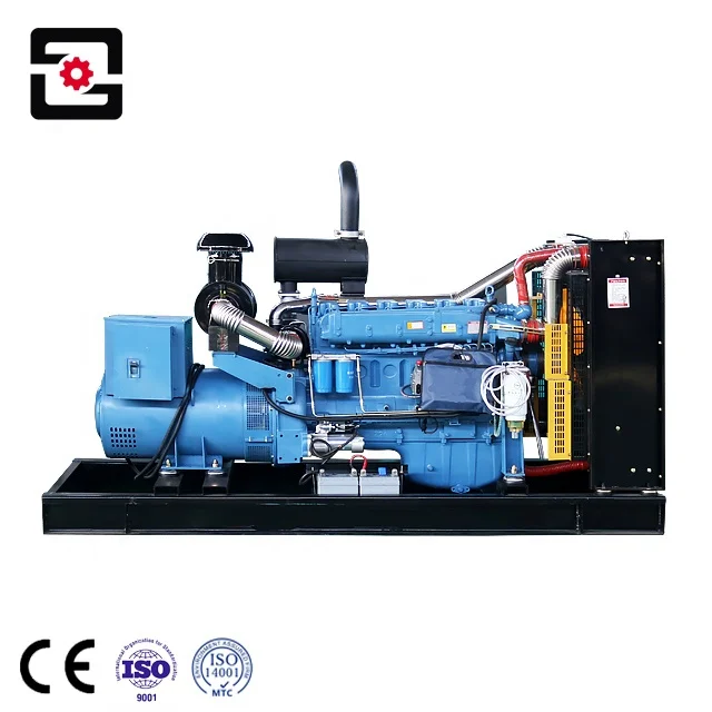 Water cooled 300kva silent diesel generator 50HZ/60HZ genset 250kw YC6MK engine
